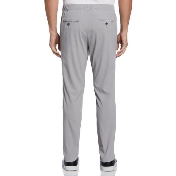 Perry Ellis Men's Slim-Fit TechWorks Drawstring Dress Pant Alloy Grey XXL NWT - Picture 6 of 7